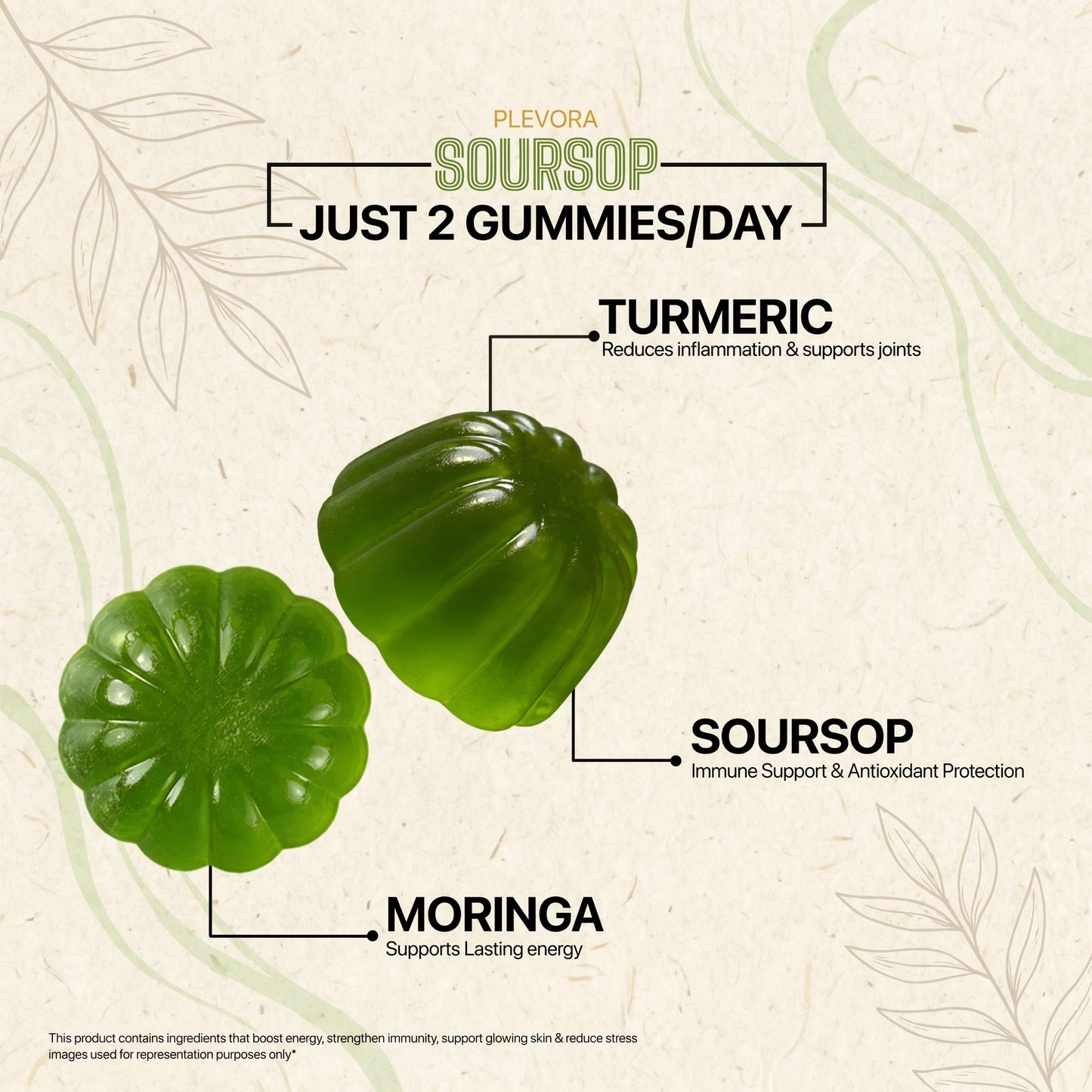 Soursop Gummies 20-in-1