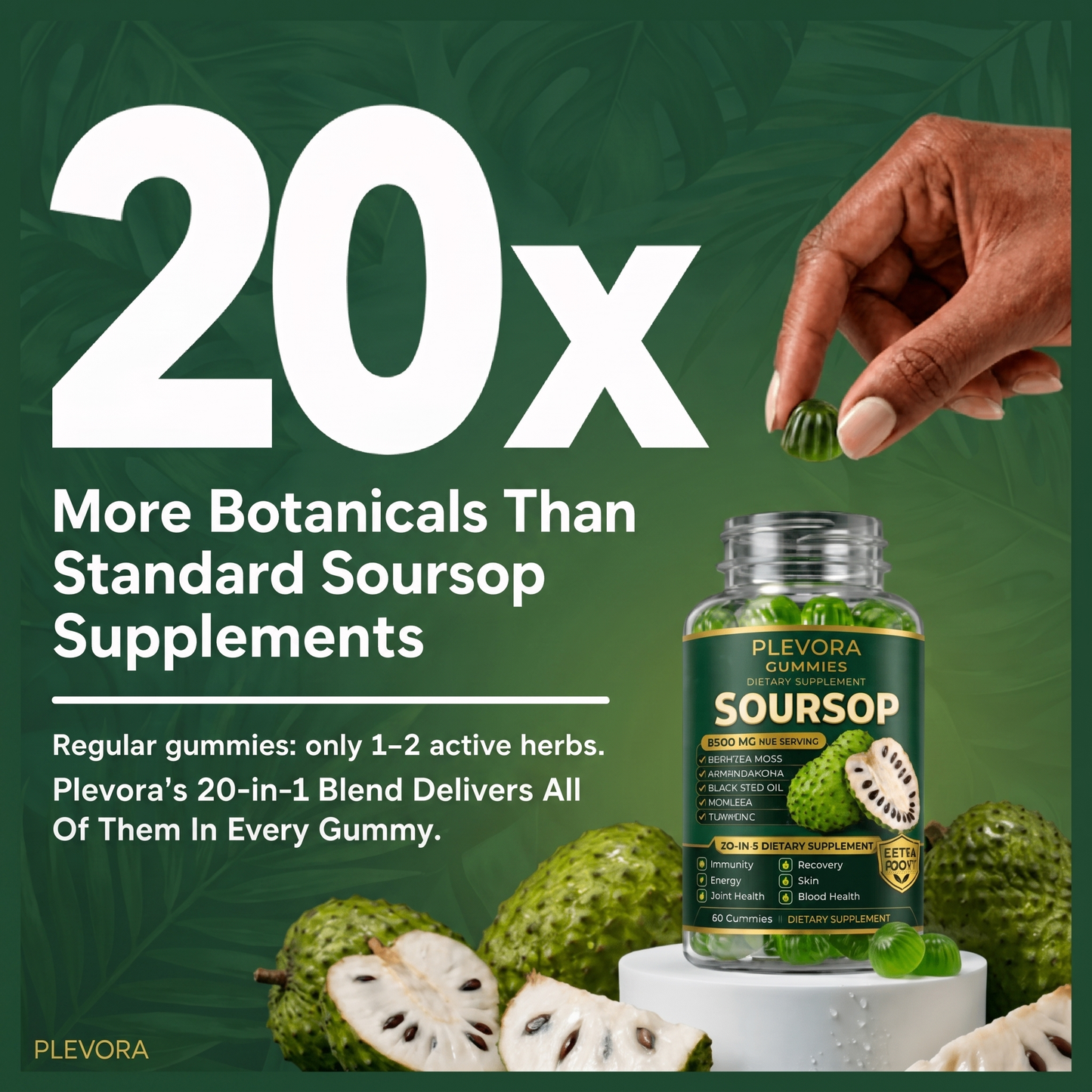 Soursop Gummies 20-in-1